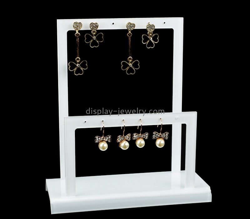 Custom acrylic earrings danglers display frame stands EDJ-591