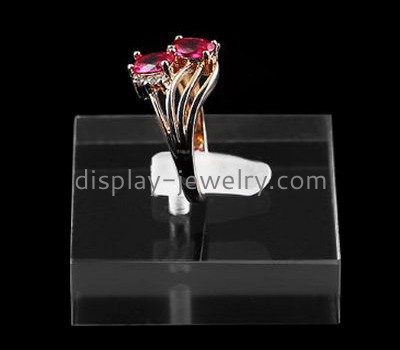 Acrylic plastic supplier customized antique ring display holder RDJ-217
