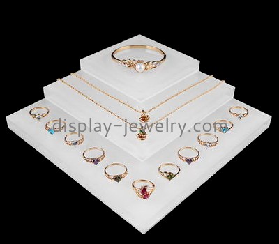 Acrylic suppliers customized acrylic tiered retail countertop display ODJ-054