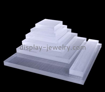 China acrylic manufacturer customized acrylic cubes for jewelry counter display ODJ-052
