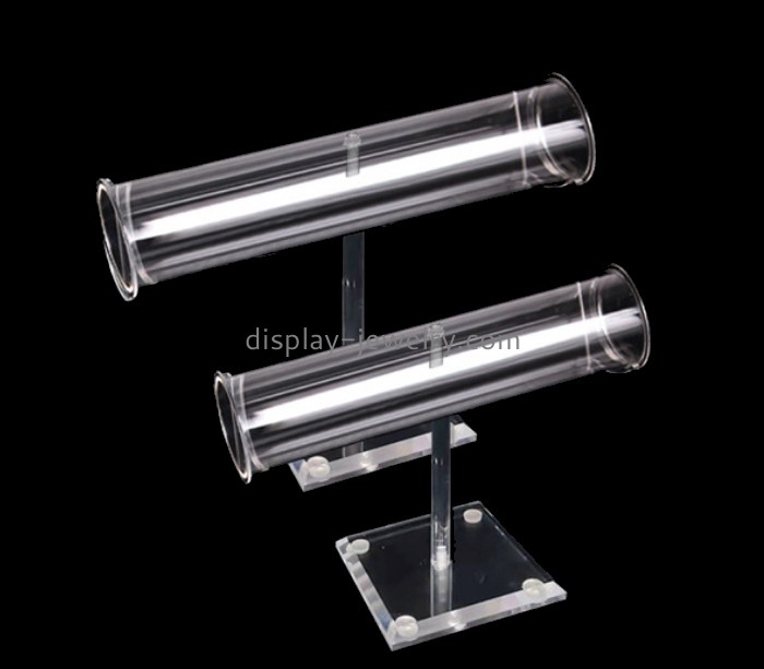 Customize lucite t bar display stand NDJ-756