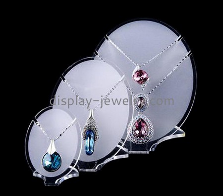 Customize acrylic modern necklace stand NDJ-637
