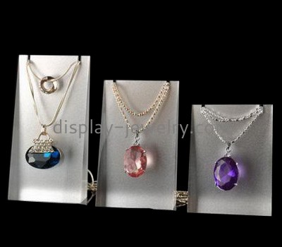 Customize acrylic necklace stand for long necklaces NDJ-629