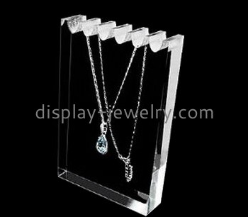 Clear necklace display stand wholesale NDJ-549
