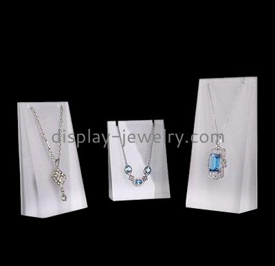 Customized acrylic cheap jewelry stands and displays NDJ-386
