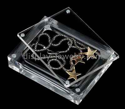 Custom and wholesale acrylic jewelry display cases NDJ-361