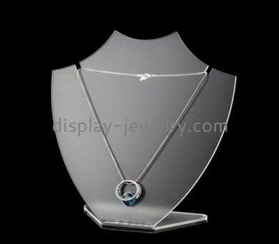 Acrylic products manufacturer custom perspex stand for necklaces NDJ-351