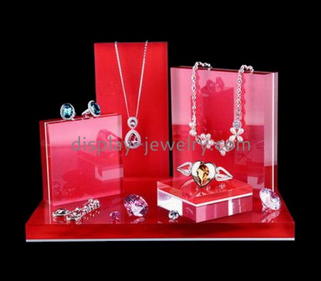 China acrylic manufacturer custom acrylic necklace display NDJ-322