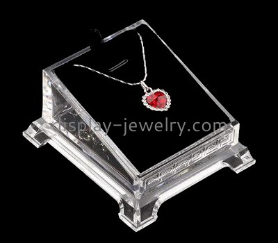 Acrylic manufacturers wholesale jewelry cases cheap necklace display NDJ-238