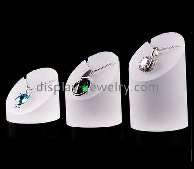 Custom acrylic jewellery shop standing necklace holder display stands NDJ-166