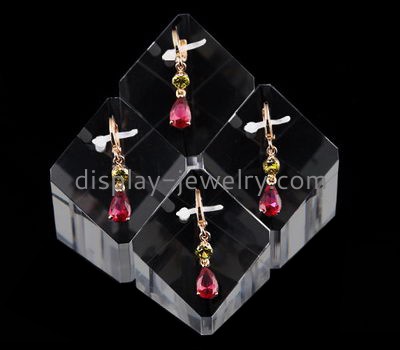 Acrylic display supplier custom acrylic plastic fabrication earring display stands EDJ-232
