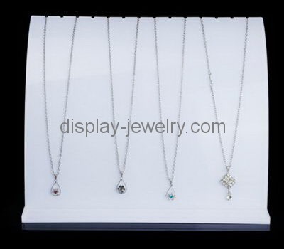 Customize lucite necklace display NDJ-683