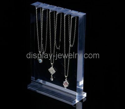 Customize acrylic clear necklace stand NDJ-661