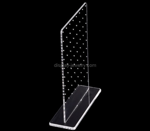 Wholesale custom acrylic T shape earring display stand