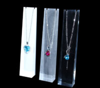 Wholesale custom plexiglass necklaces display blocks