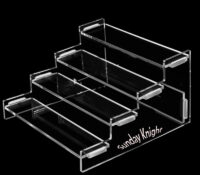 Wholesale custom acrylic 4 tiers watches display risers