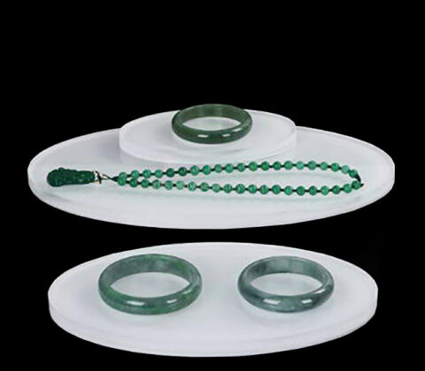 Wholesale custom acrylic retail jewelry display blocks