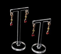 Wholesale custom acrylic earring eardrop display racks