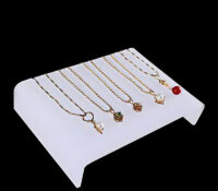 Wholesale custom plexiglass coutertop necklaces display riser
