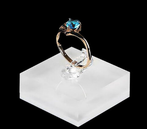 Wholesale custom perspex ring display block
