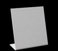 Wholesale custom acrylic L shape ear studs display rack