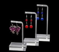 Wholesale custom acrylic earbob display rack EDJ-668 Wholesale custom acrylic earbob display rack