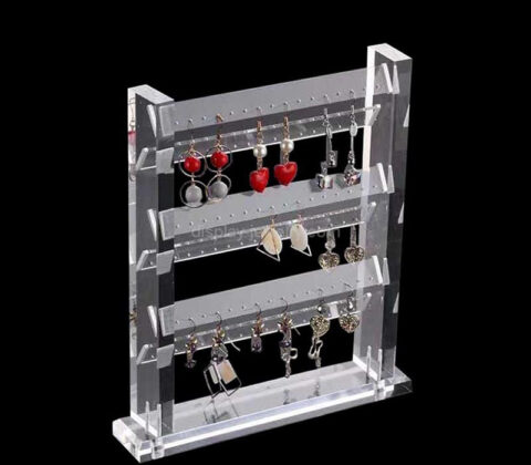 Wholesale custom acrylic earbobs display stands
