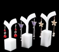 Wholesale custom acrylic earbobs display blocks stands