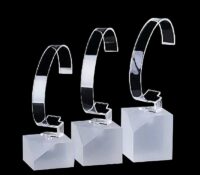 Custom plexiglass watches presentation display rack