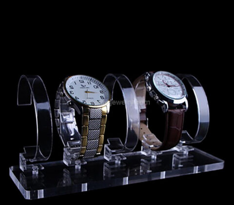 Custom plexiglass watches display holder