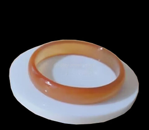 Custom acrylic jade bangle display block