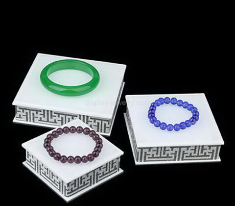 Custom acrylic bracelets bangles display blocks