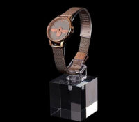 Custom acrylic supermarket watch display block