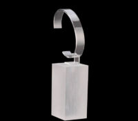 Custom acrylic exhibition watch display block