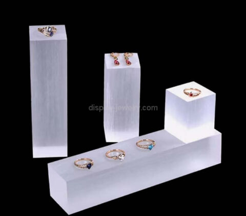 Custom acrylic exhibitions jewellery display blocks