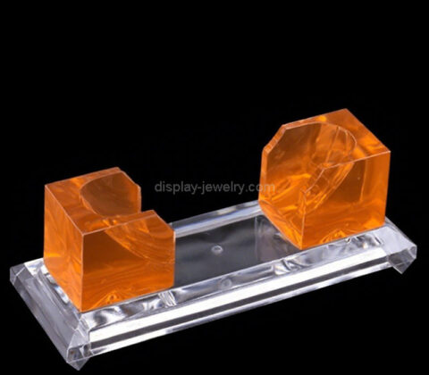 Custom acrylic retailers bangle display block