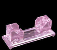 Custom acrylic exhibitions bangle display block