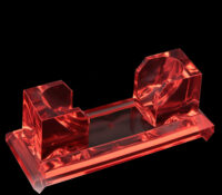 Custom acrylic jewelry stores bangle display block