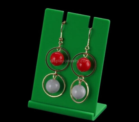 Custom acrylic retail earbob earrings display stand