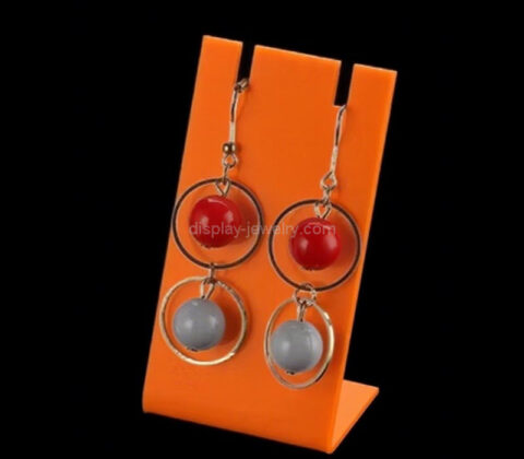 Custom acrylic retail earbob earrings display holder