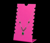 Custom acrylic shops necklaces display bracket