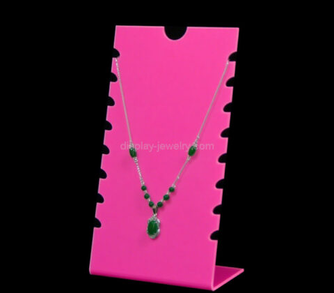 Custom acrylic shops necklaces display bracket