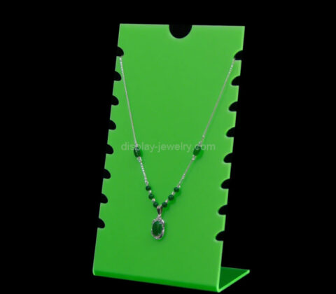 Custom acrylic retail shops necklaces display bracket