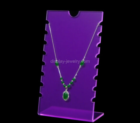 Custom acrylic exhibition necklaces display bracket