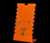 Custom acrylic surpermarket necklaces display rack