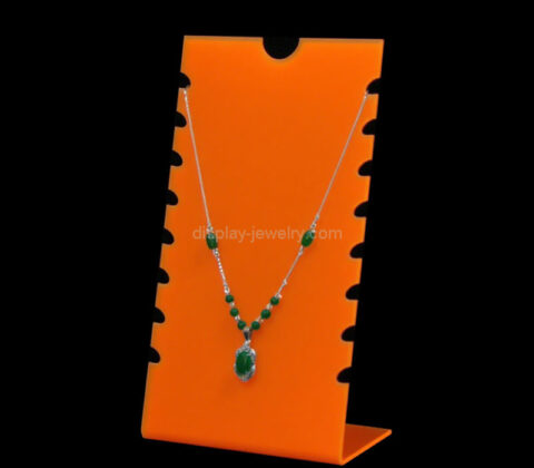 Custom acrylic surpermarket necklaces display rack
