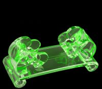 Custom acrylic jewelry stores bangle display props