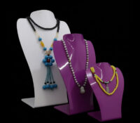 Custom acrylic store presentationss necklaces display stands