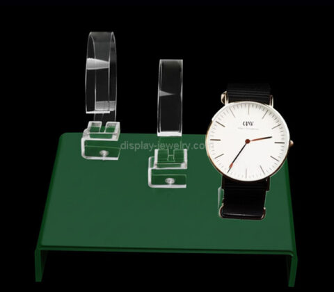 Custom acrylic trade shows watches display riser
