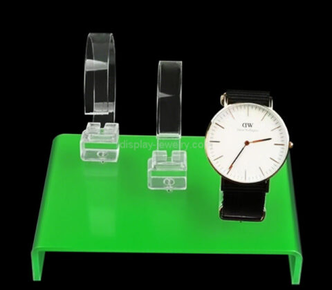Custom acrylic supermarket watches display riser